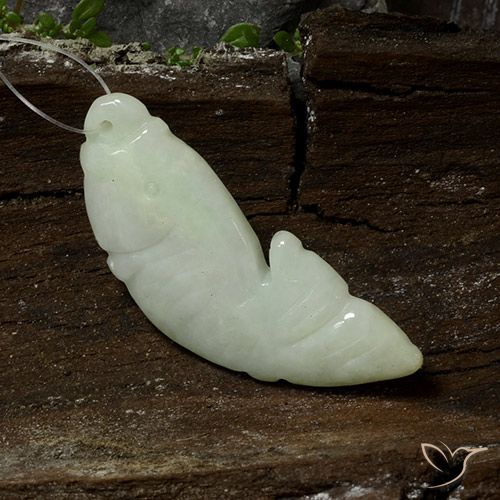 29.17ct Natürlicher Mittelgrün Jadeit, Fantasie, Lichtdurchlässig
