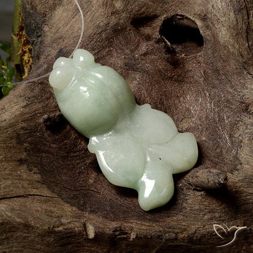 43.00ct Natürlicher Mittelgrün Jadeit, Fantasie, Lichtdurchlässig