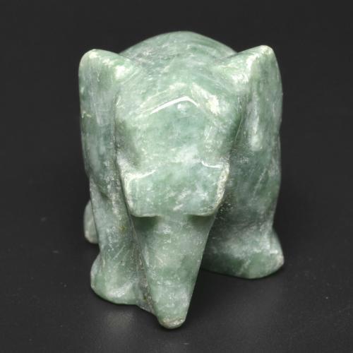 9,17 ctw natürlicher Kühles Grün Jadeit, Ausgefallene Form, Lichtundurchlässig