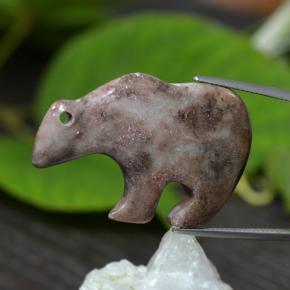 9,17 ctw natürlicher Mehrfarbig Jaspis, Ausgefallene Form, Lichtundurchlässig