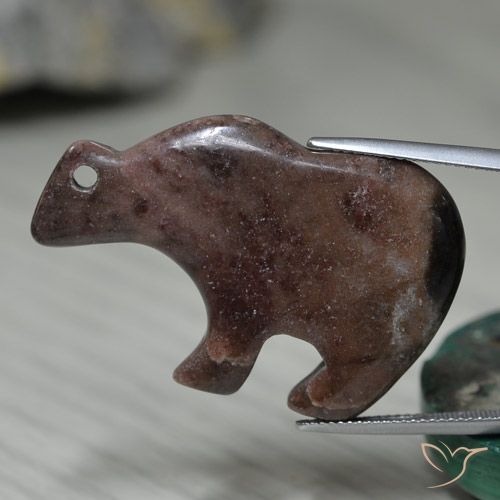 48.28ct Natürlicher rötlich-braun Jaspis, Fantasie, Lichtundurchlässig