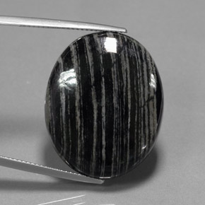 9,17 ctw natürlicher Mehrfarbig Jaspis, Oval Schliff, Lichtundurchlässig