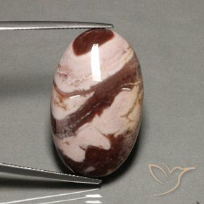 9,17 ctw natürlicher Mehrfarbig Jaspis, Oval, Lichtundurchlässig