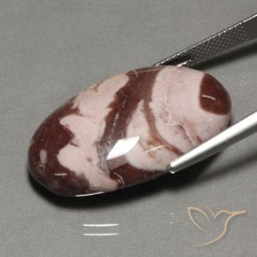 9,17 ctw natürlicher Mehrfarbig Jaspis, Oval, Lichtundurchlässig