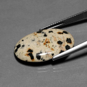 9,17 ctw natürlicher Mehrfarbig Jaspis, Oval Schliff, Lichtundurchlässig