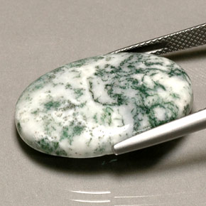 9,17 ctw natürlicher Mehrfarbig Jaspis, Oval Schliff, Lichtundurchlässig