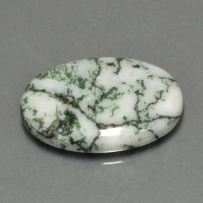 9,17 ctw natürlicher Mehrfarbig Jaspis, Oval Schliff, Lichtundurchlässig