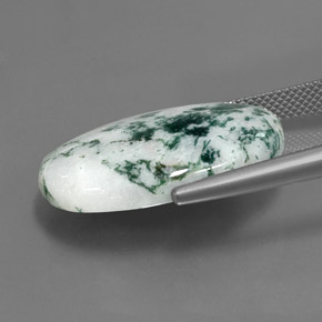 9,17 ctw natürlicher Mehrfarbig Jaspis, Oval Schliff, Lichtundurchlässig