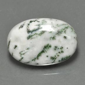 16,14 ctw natürlicher mehrfarbiger Jaspis, Oval Schliff, Lichtundurchlässig