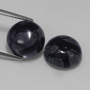  ct natürliche Mehrfarbig Jaspis-Edelsteine, Rund Schliff, Lichtundurchlässig