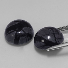  ct natürliche Mehrfarbig Jaspis-Edelsteine, Rund Schliff, Lichtundurchlässig