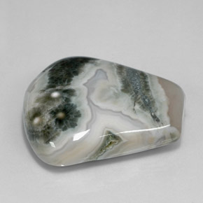 9,17 ctw natürlicher Mehrfarbig Jaspis, Ausgefallene Form, Lichtundurchlässig