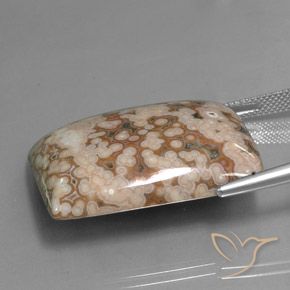9,17 ctw natürlicher Mehrfarbig Jaspis, Baguette, Lichtundurchlässig