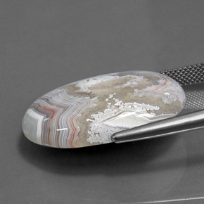 9,17 ctw natürlicher Mehrfarbig Jaspis, Oval Schliff, Lichtundurchlässig