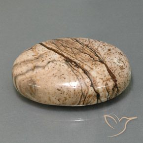 9,17 ctw natürlicher Mehrfarbig Jaspis, Oval, Lichtundurchlässig