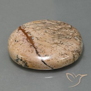 9,17 ctw natürlicher Mehrfarbig Jaspis, Oval, Lichtundurchlässig