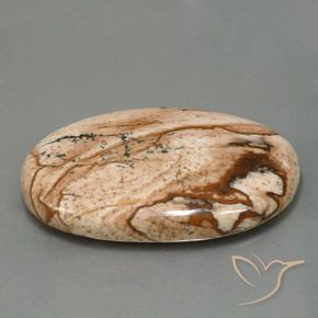 9,17 ctw natürlicher Mehrfarbig Jaspis, Oval, Lichtundurchlässig