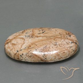 9,17 ctw natürlicher Mehrfarbig Jaspis, Oval, Lichtundurchlässig
