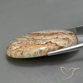 9,17 ctw natürlicher Mehrfarbig Jaspis, Oval, Lichtundurchlässig