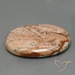 9,17 ctw natürlicher Mehrfarbig Jaspis, Oval, Lichtundurchlässig