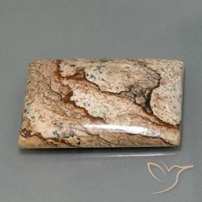 9,17 ctw natürlicher Mehrfarbig Jaspis, Baguette, Lichtundurchlässig