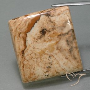 51.28ct Natürlicher Mehrfarbig Jaspis, Baguette, Lichtundurchlässig