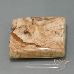 9,17 ctw natürlicher Mehrfarbig Jaspis, Baguette, Lichtundurchlässig