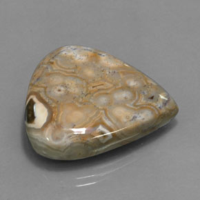 9,17 ctw natürlicher Mehrfarbig Jaspis, Birnenform, Lichtundurchlässig