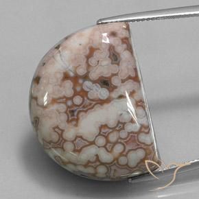 35.32ct Natürlicher Mehrfarbig Jaspis, Fantasie, Lichtundurchlässig