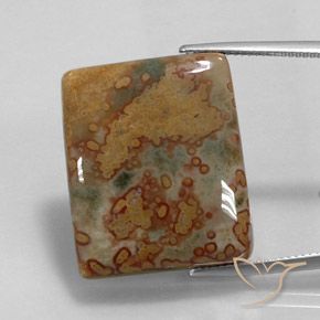 36.10ct Natürlicher Mehrfarbig Jaspis, Baguette, Lichtundurchlässig