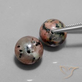 25.94 ct natürliche Mehrfarbig Jaspis-Edelsteine, Kugel / Ball, Lichtundurchlässig