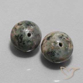24.81 ct natürliche Mehrfarbig Jaspis-Edelsteine, Kugel / Ball, Lichtundurchlässig