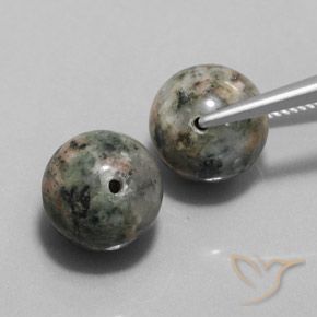 24.81 ct natürliche Mehrfarbig Jaspis-Edelsteine, Kugel / Ball, Lichtundurchlässig