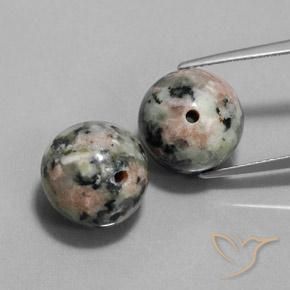 22.63ctw Natürlicher Mehrfarbig Jaspis, Kugel / Ball, Lichtundurchlässig