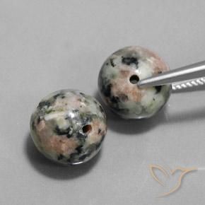22.63 ct natürliche Mehrfarbig Jaspis-Edelsteine, Kugel / Ball, Lichtundurchlässig