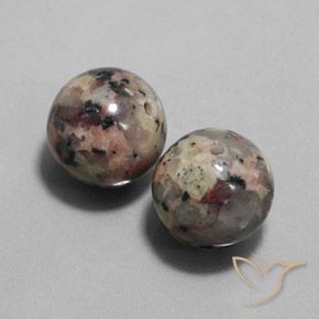 24.11 ct natürliche Mehrfarbig Jaspis-Edelsteine, Kugel / Ball, Lichtundurchlässig