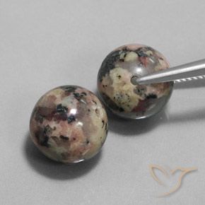24.11 ct natürliche Mehrfarbig Jaspis-Edelsteine, Kugel / Ball, Lichtundurchlässig