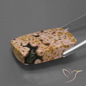 9,17 ctw natürlicher Mehrfarbig Jaspis, Baguette, Lichtundurchlässig