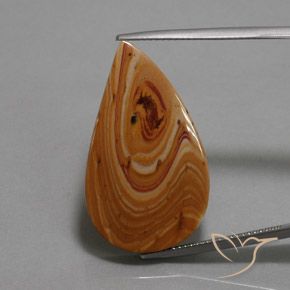 14.01ct Natürlicher Mehrfarbig Jaspis, Fantasie, Lichtundurchlässig