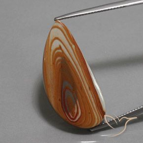 16.24ct Natürlicher Mehrfarbig Jaspis, Fantasie, Lichtundurchlässig