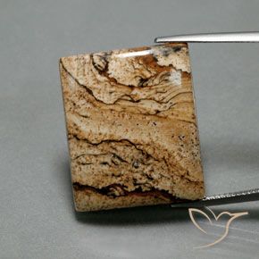 32.75ct Natürlicher Mehrfarbig Jaspis, Baguette, Lichtundurchlässig