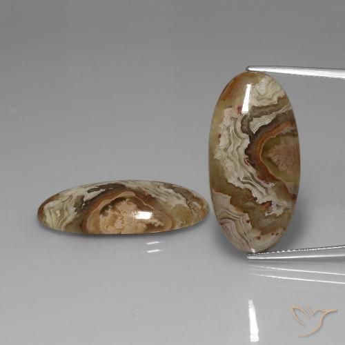 30.99ctw Natürlicher Mehrfarbig Jaspis, Oval, Lichtundurchlässig