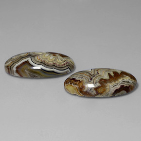  ct natürliche mehrfarbiger Jaspis-Edelsteine, Oval Schliff, Lichtundurchlässig