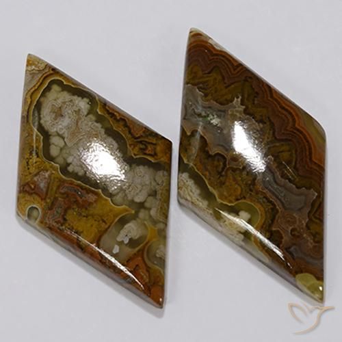 41.46 ct natürliche Mehrfarbig Jaspis-Edelsteine, Fantasie, Lichtundurchlässig
