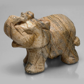 9,17 ctw natürlicher Mehrfarbig Jaspis, Ausgefallene Form, Lichtundurchlässig