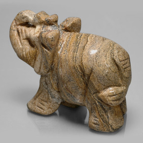 9,17 ctw natürlicher Mehrfarbig Jaspis, Ausgefallene Form, Lichtundurchlässig