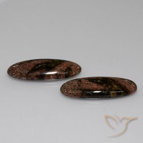 29.01 ct natürliche Mehrfarbig Jaspis-Edelsteine, Oval, Lichtundurchlässig