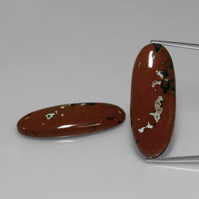  ct natürliche mehrfarbiger Jaspis-Edelsteine, Oval Schliff, Lichtundurchlässig