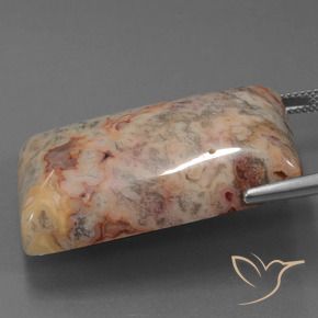 9,17 ctw natürlicher Mehrfarbig Jaspis, Baguette, Lichtundurchlässig