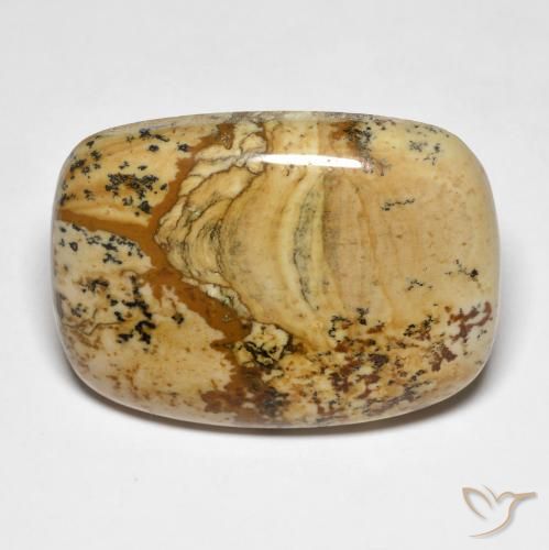 42.91ct Natürlicher Mehrfarbig Jaspis, Kissen, Lichtundurchlässig